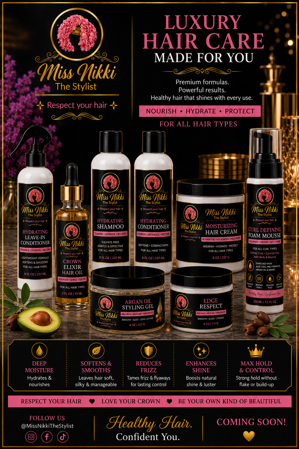 Miss Nikki’s Hair Care Products